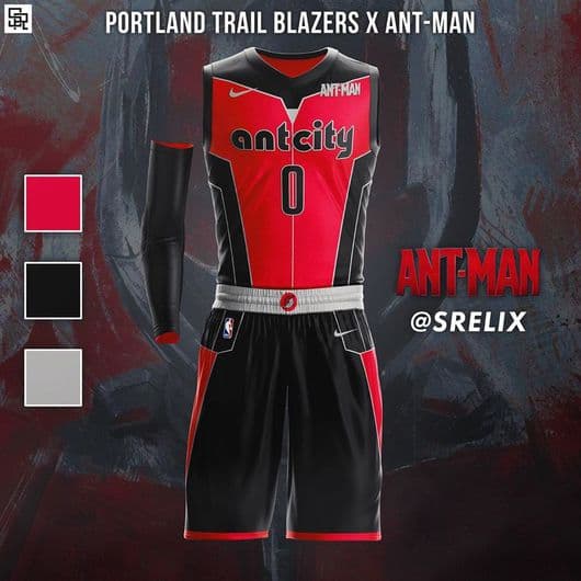 Portland Trail Blazers = Ant-Man