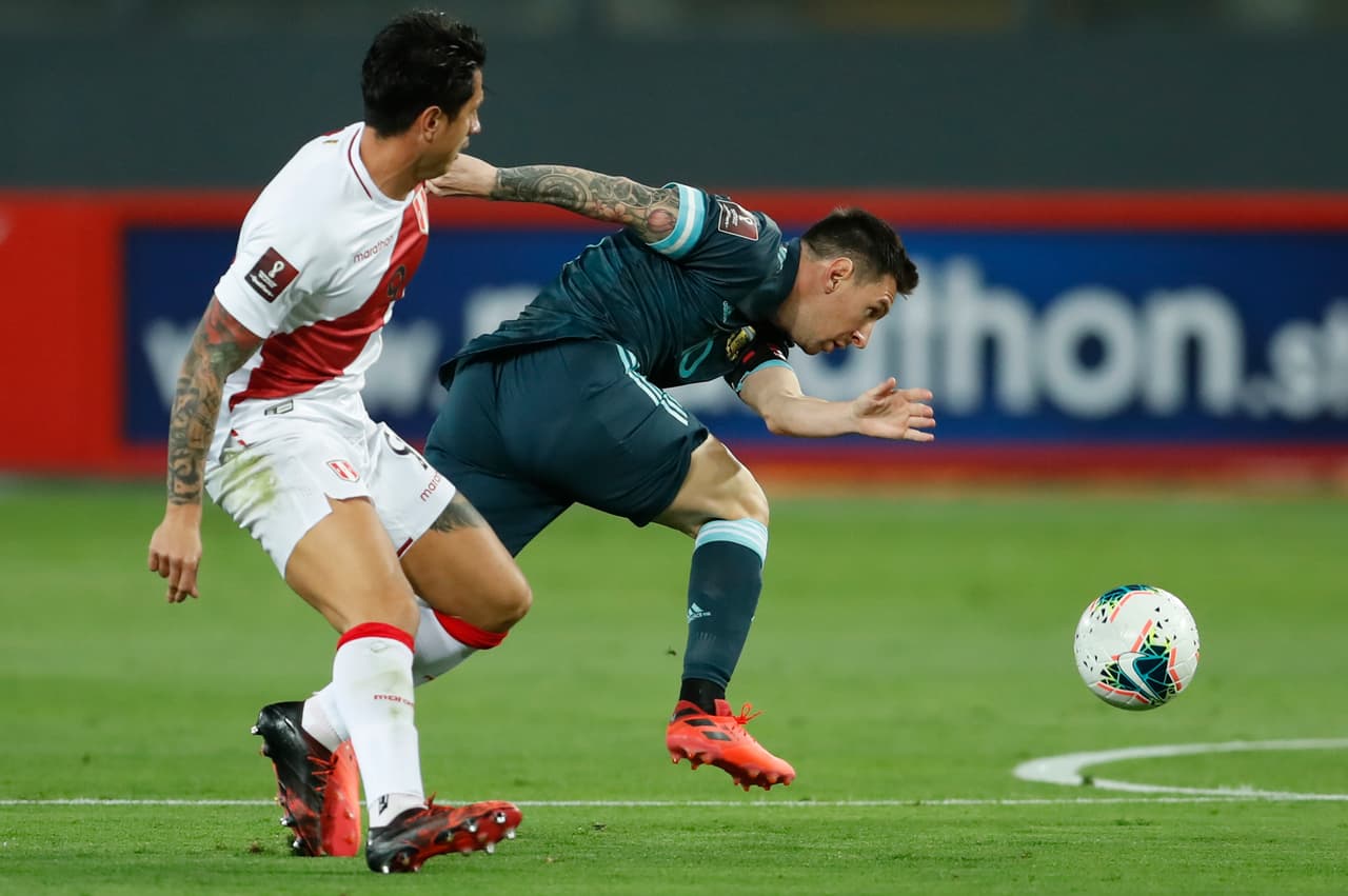 Con goles de Nicolás González y Lautaro Martínes, Argentina se impone en su visita a Perú.