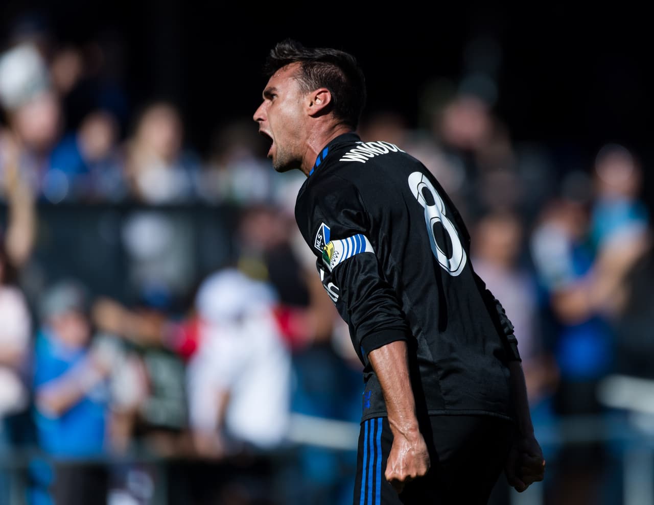 A sus 35 años, Chris Wondolowski podría conseguir este año convertirse en el máximo goleador histórico de la MLS. ¿Podría tener minutos frente al campeón italiano? (USA Today Images)