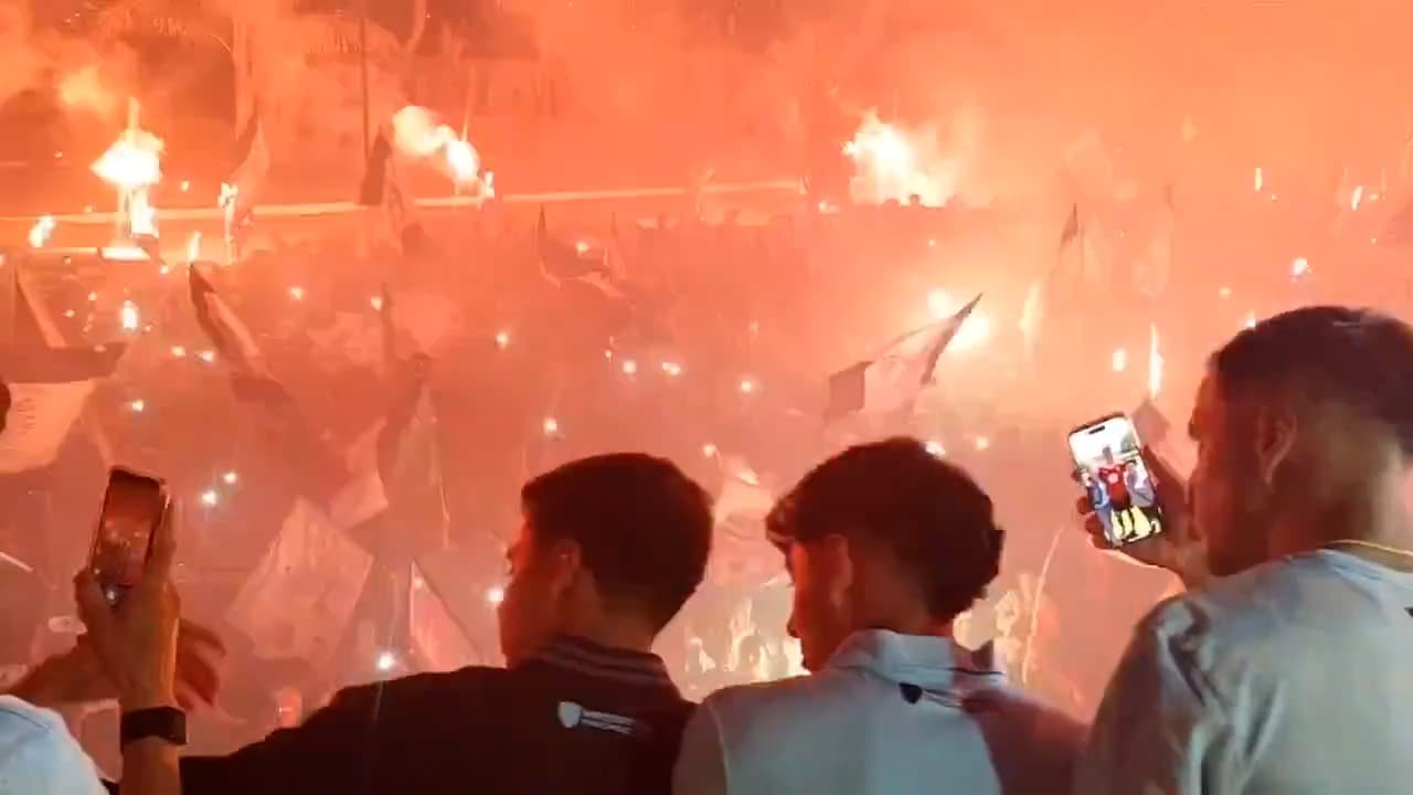 Pachuca recibe enorme serenata previo a la Final ante Columbus Crew