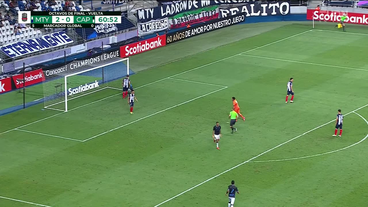 ¡GOL!  anota para Atlético Pantoja. Lisandro Cabrera