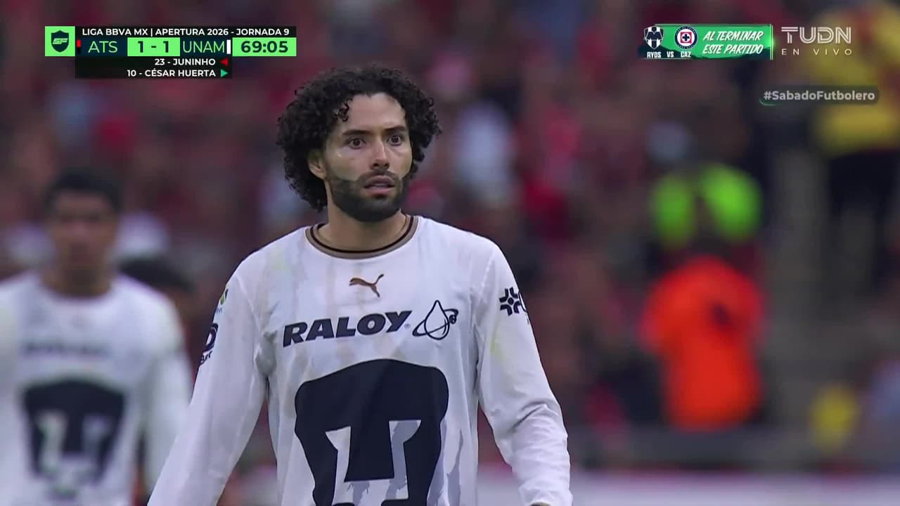¡Vuelve a la Liga MX! Chino Huerta reaparece con la camiseta de Pumas