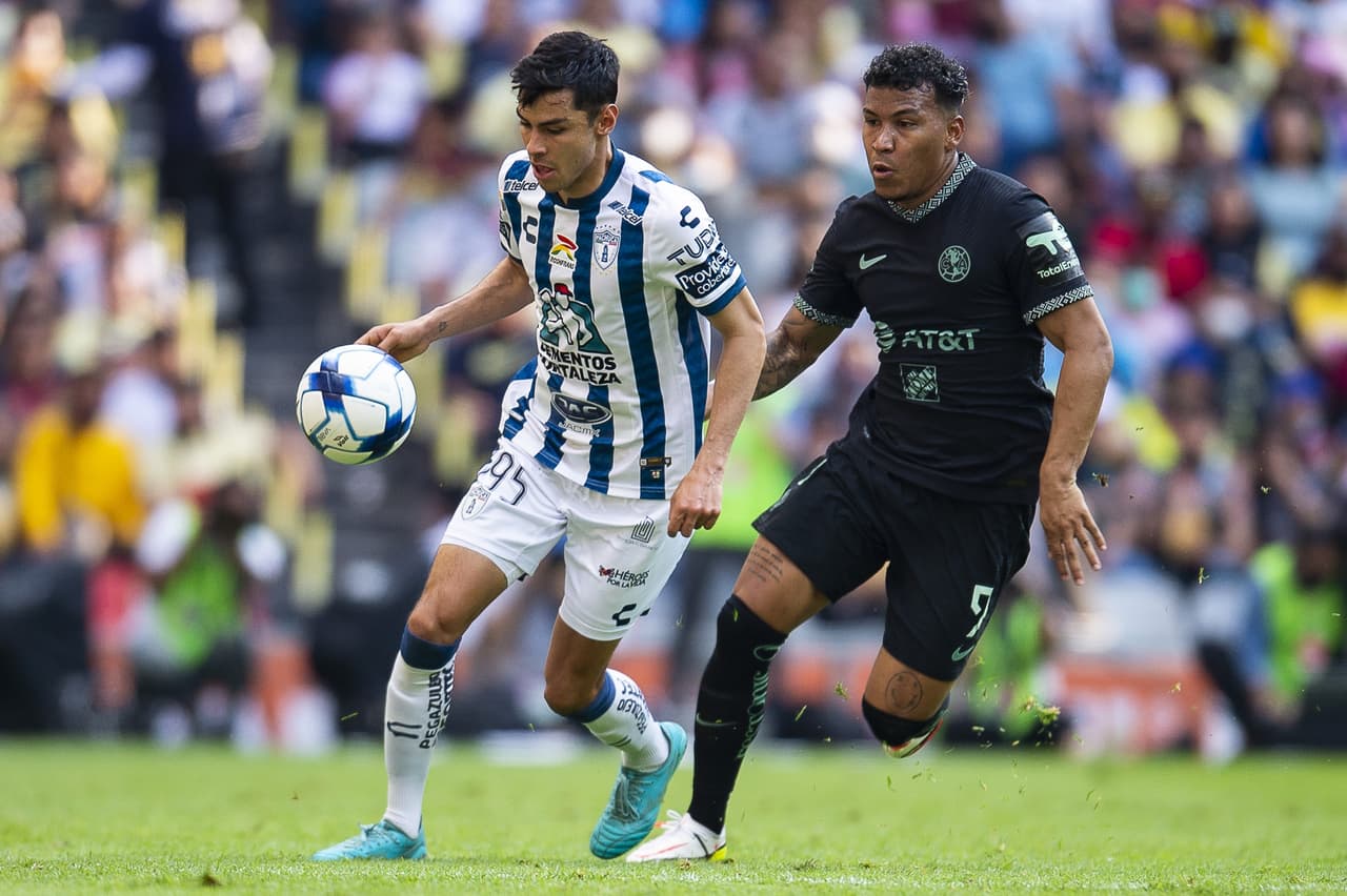 Pachuca fue contundente y se metió al estadio Azteca para derrotar a un América que se hunde en la clasificación.