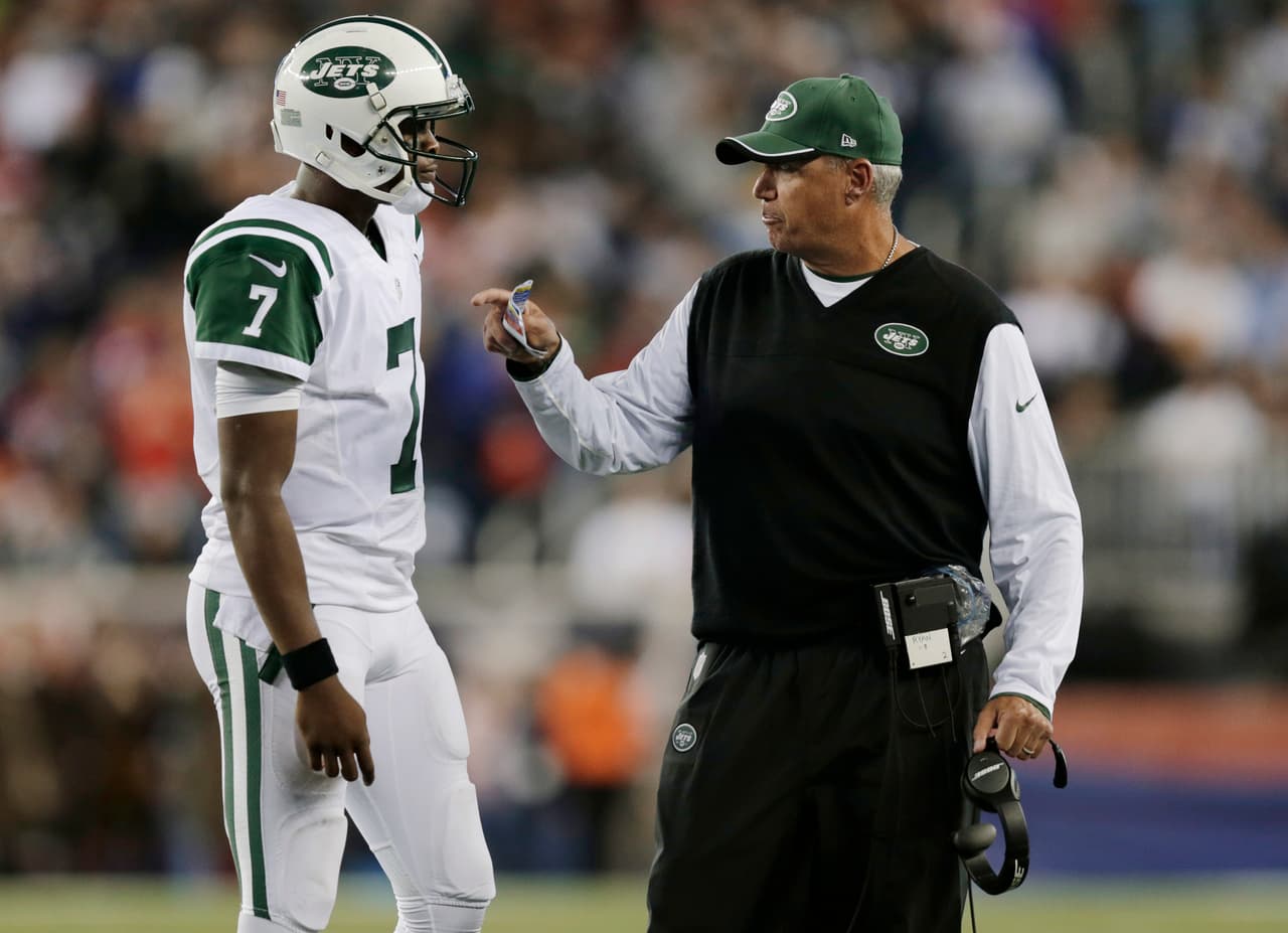 Geno Smith llama "víbora" a Rex Ryan por 'culpa' de Tom Brady