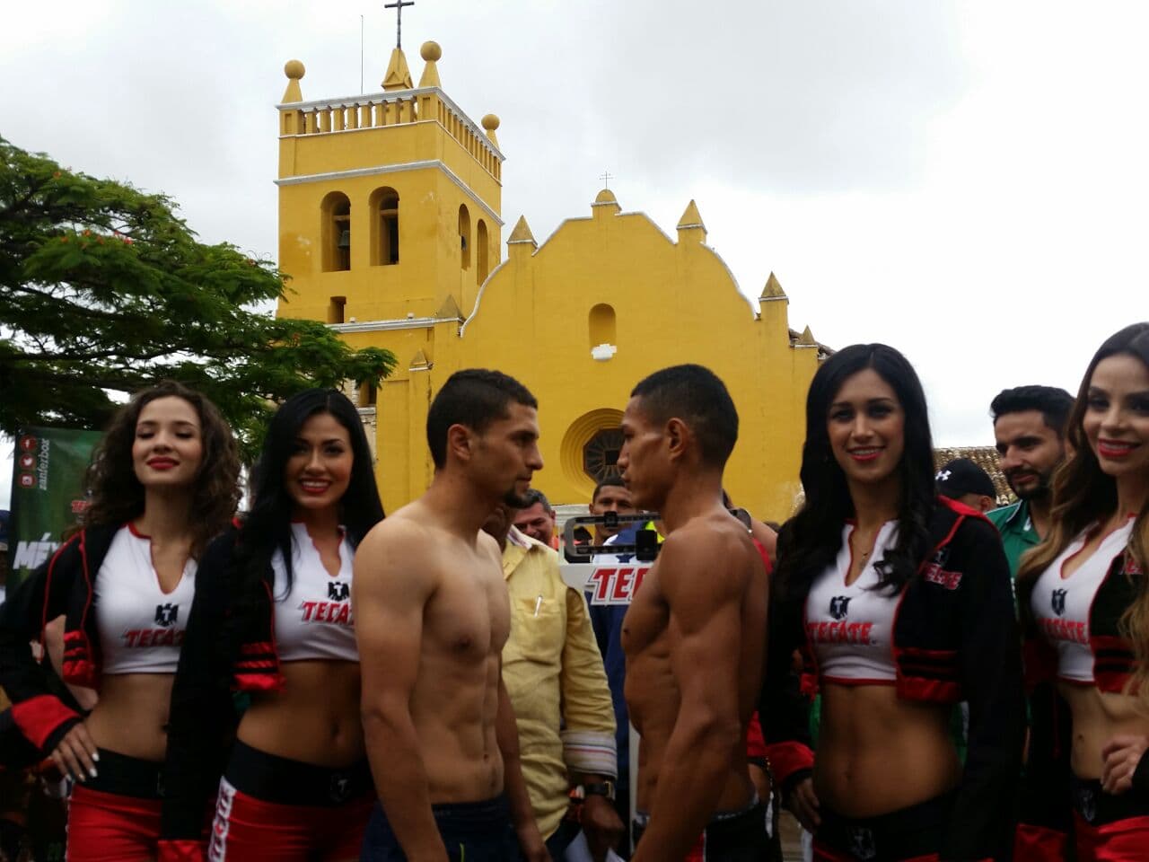 López y Giono en peso (Foto: Zanfer).