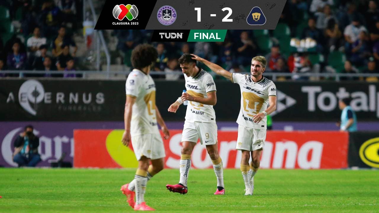 ¡Al fin! Pumas vence a Mazatlán y rompe mala racha como visitante
