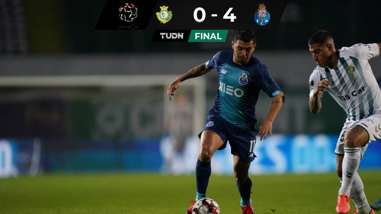 Con gol del 'Tecatito' Corona, Porto vence 4-0 al Vitoria Setubal