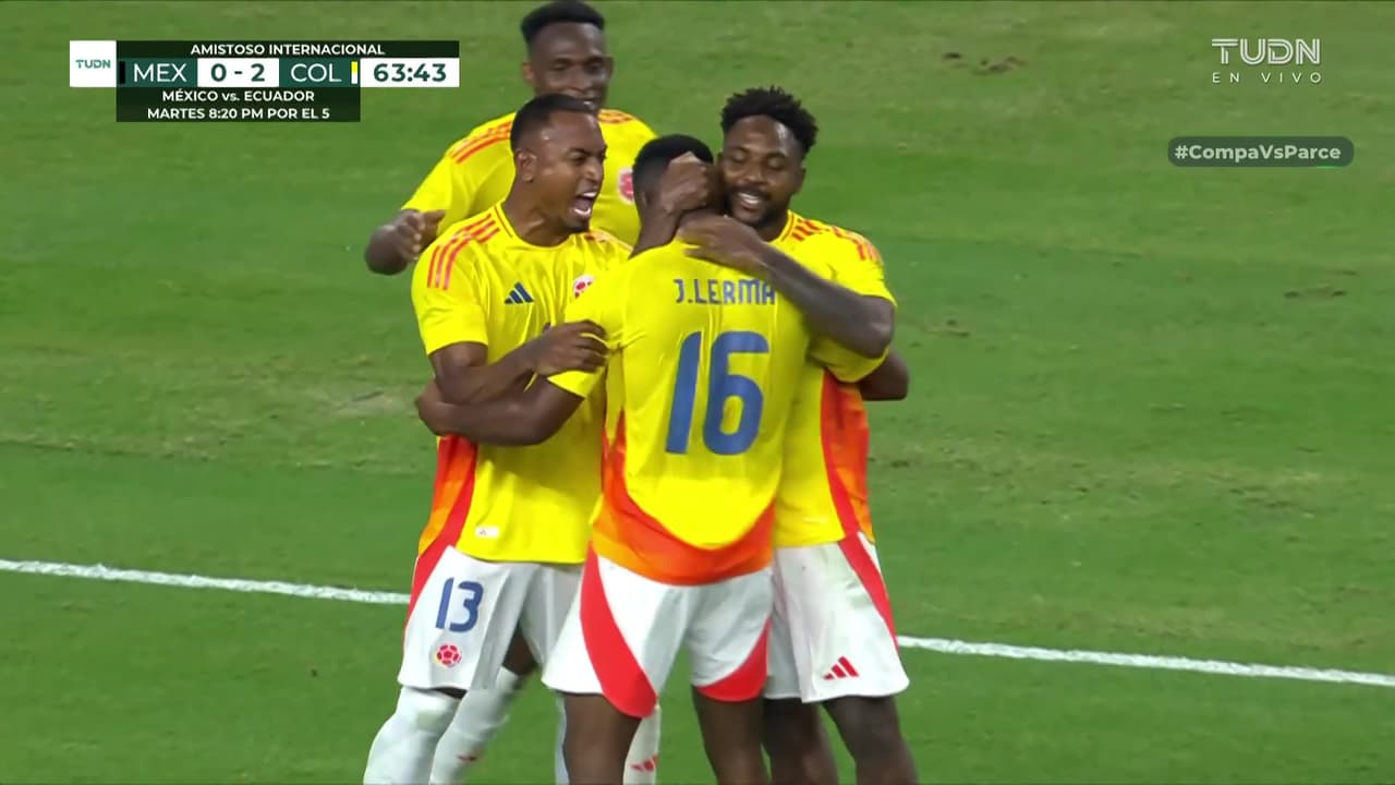 ¡Gol de Colombia! Jorge Sánchez le deja un recuerdito a Luis Diaz y cae el tercero de Colombia