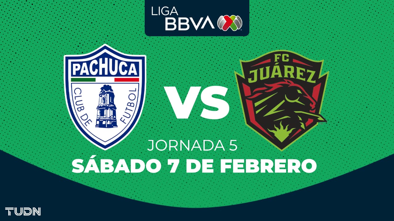 Pachuca vs. Juárez | Horario y dónde ver este partido del Clausura 2026 de la Liga MX
