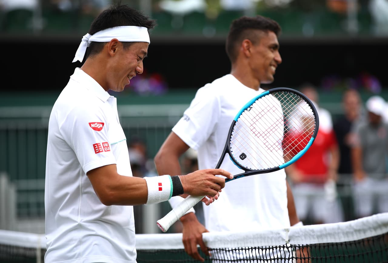 Kei Nishikori derrotó 6-4, 7-6 (3), 6-4 a Thiago Monteiro.