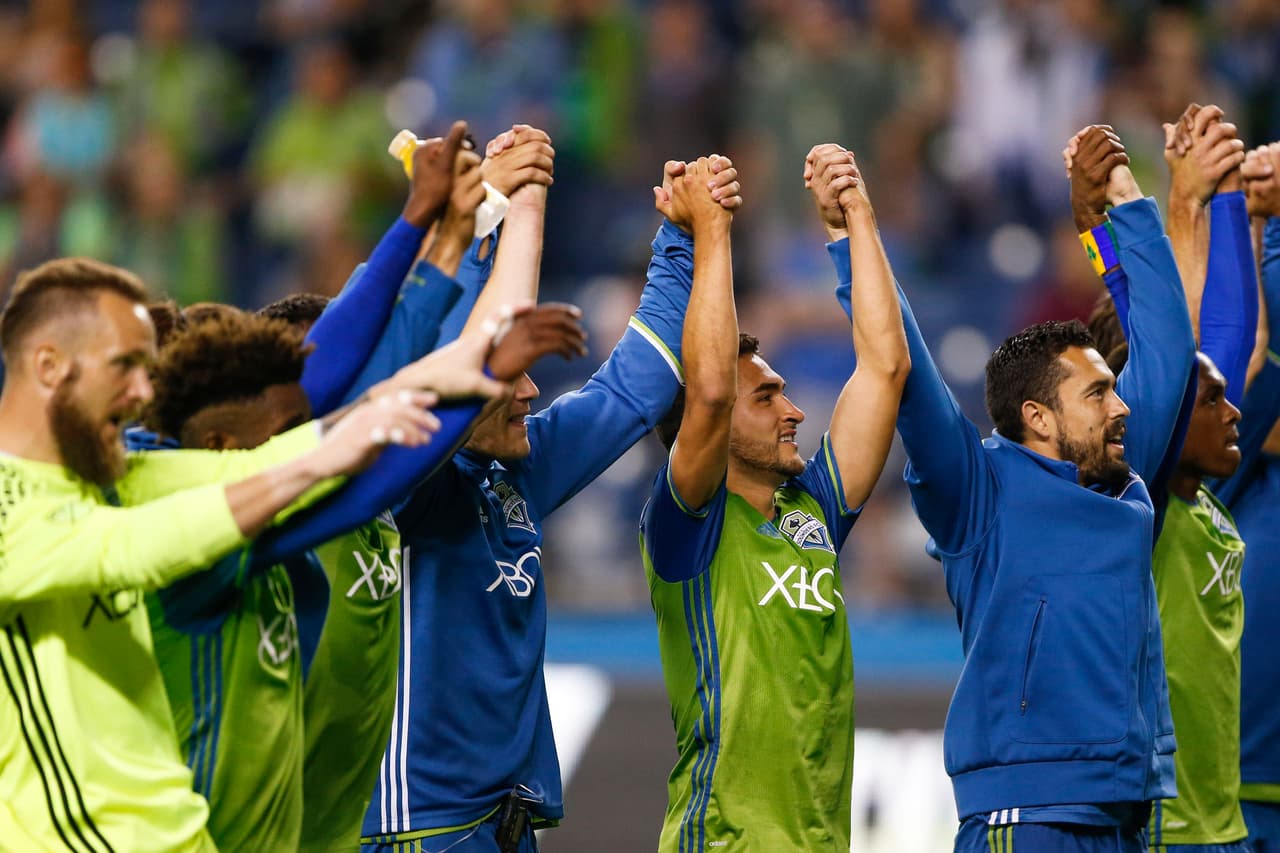 Ese encuentro del mes de julio fue el que comenzó a generar esperanzas de una recuperación de los Sounders, que finalizarían 2016 como campepones de la liga. (USA Today Images)