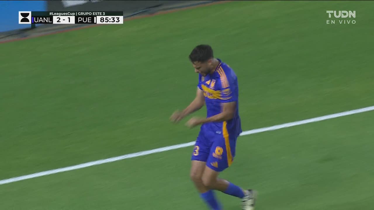 ¡Toman ventaja! Reyes mete cabezazo y pone el 2-1 para Tigres