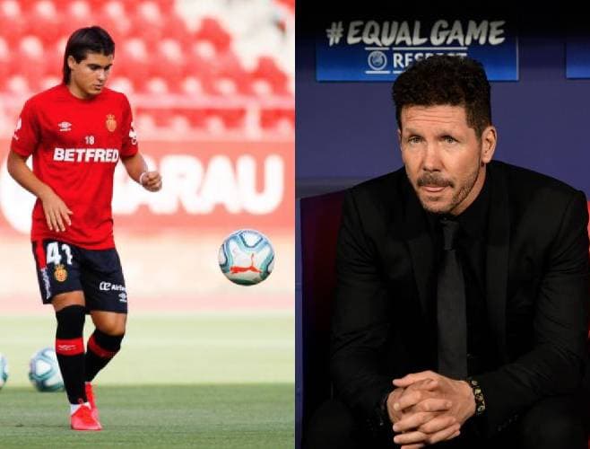 Simeone, sobre Luka Romero: "Si lo ponen es porque tiene condiciones"