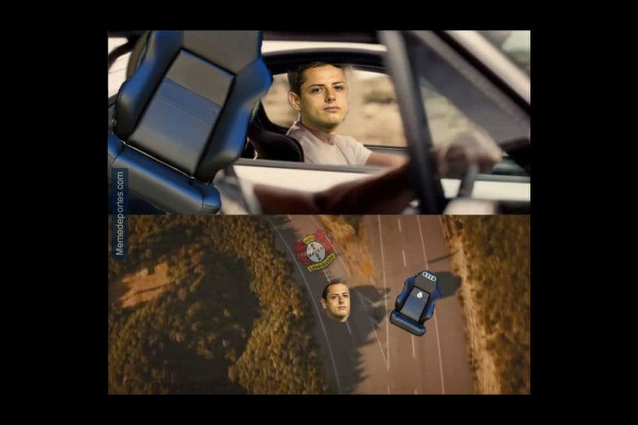 memes del doblete de Chicharito y más de la Champions League