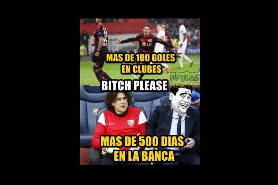memes del doblete de Chicharito y más de la Champions League