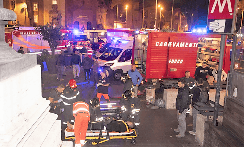 Incluso hubo presencia de los bomberos y una gran cantidad de ambulancias y cuerpos médicos para atender a los heridos dada la gravedad del asunto.