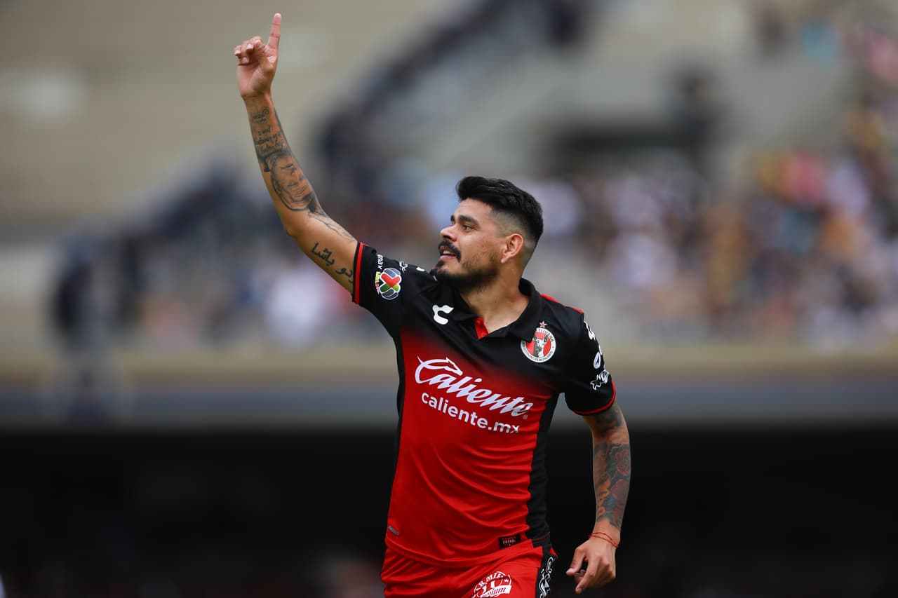 "La Pantera" Gustavo Bou volvió a su país para jugar con Racing de Avellada. En Tijuana dejó buenas sensaciones aunque tuvo problemas con las lesiones al final de su estadía en la frontera (Getty Images).