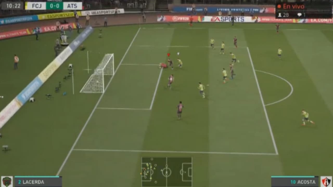 En el futbol virtual, Atlas goleó 4-1 a la escuadra fronteriza que se perfila a la ‘fiesta grande’ de las consolas.