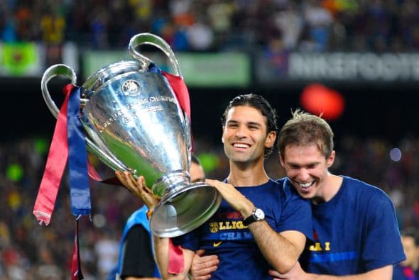 RAFAEL MÁRQUEZ | El primer mexicano campeón de la Champions League lo hizo en dos ocasiones, aunque no pudo jugar la segunda por una lesión. Rafa se unió posteriormente a los New York Red Bulls en 2010, jugando dos temporadas y media.