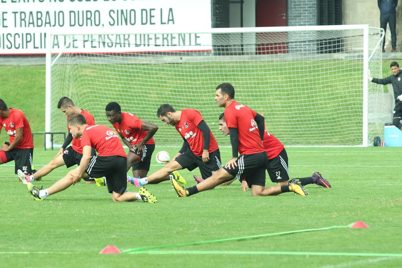 Su vinculación de nuevo al grupo de trabajo de Atlas fue la gran noticia de la jornada.