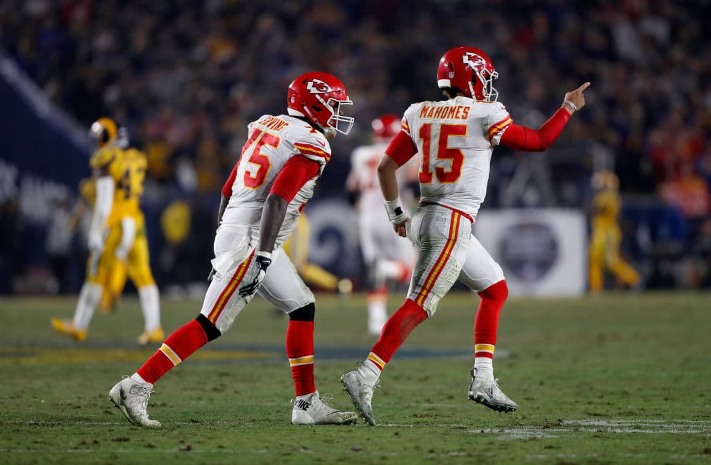<b>3) Kansas City Chiefs (9-2)</b>. Vienen de su semana de descanso pero en el horizonte se vienen juegos muy duros para el cierre de temporada, ante Seattle y los LA Chargers, esto se pone muy interesante.