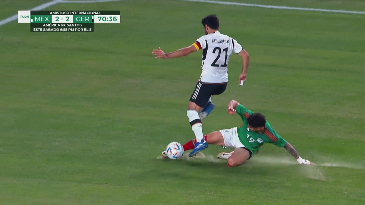 México pone en aprietos a la zaga alemana