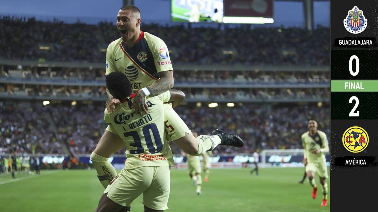 ¡Dos de dos! América volvió a derrotar a Chivas y puso a Cardozo en jaque