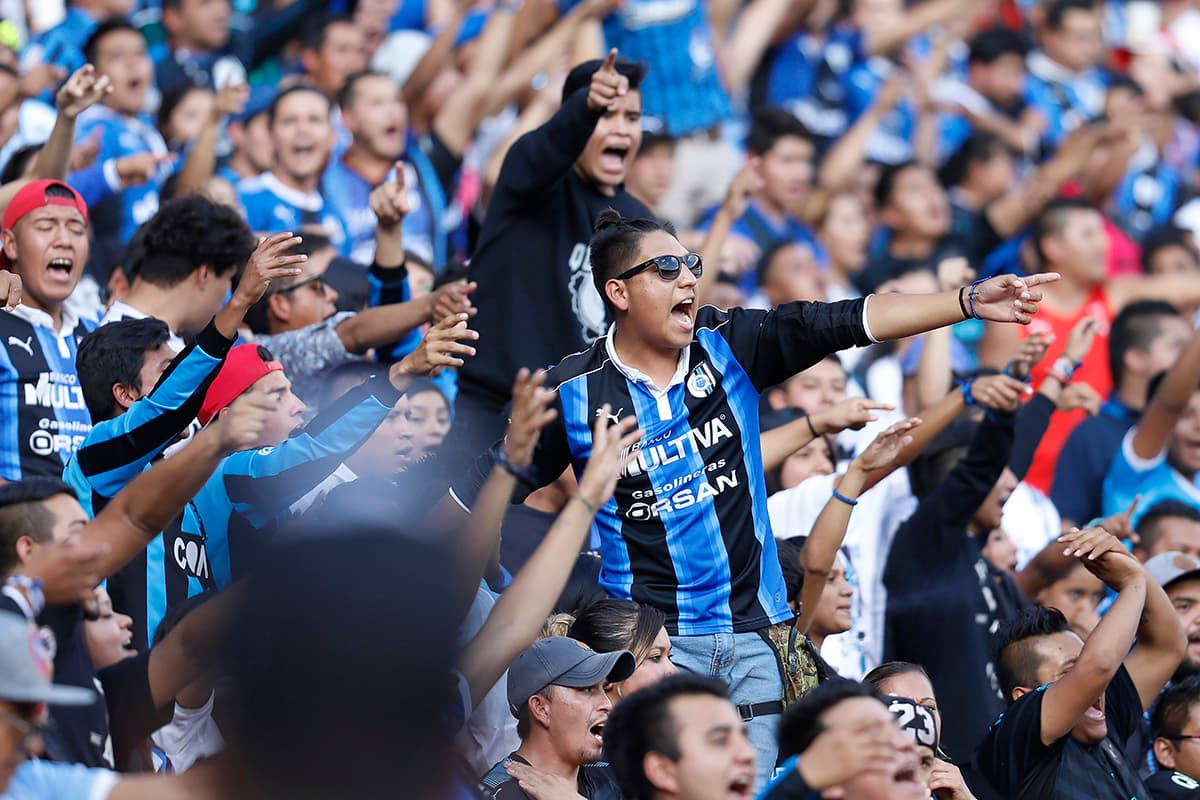 Los fanáticos de Querétaro acompañaron a su equipo luego de la clasificación en Copa MX a mitad de semana sobre Dorados de Sinaloa, el equipo que dirige Diego Maradona.