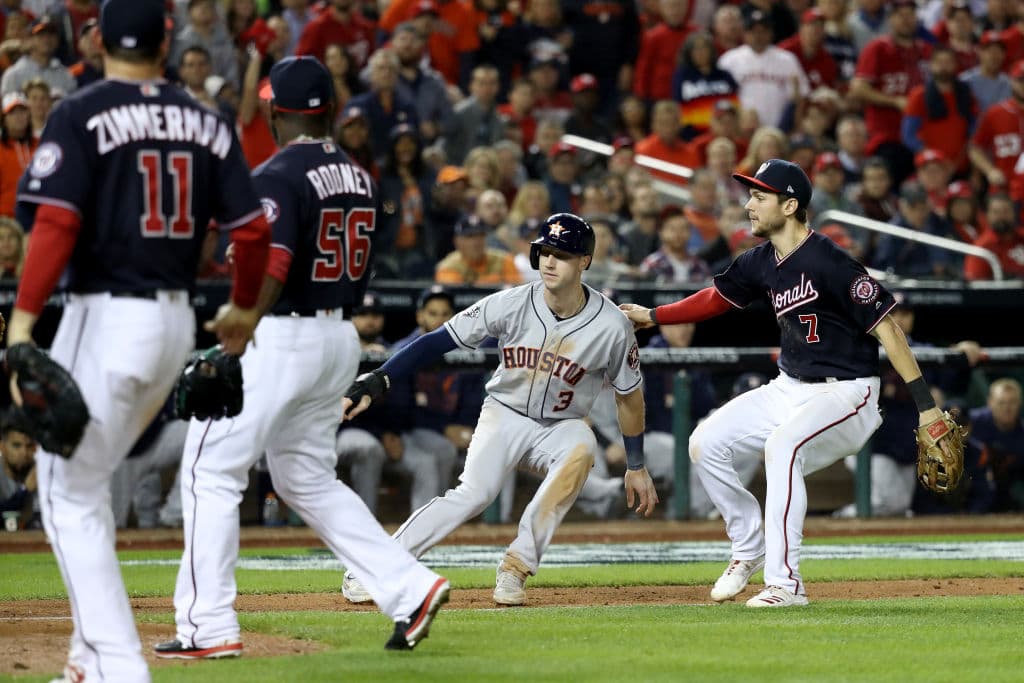 Los astros ganan 4-1 y le meten presión a los Washington Nationals.