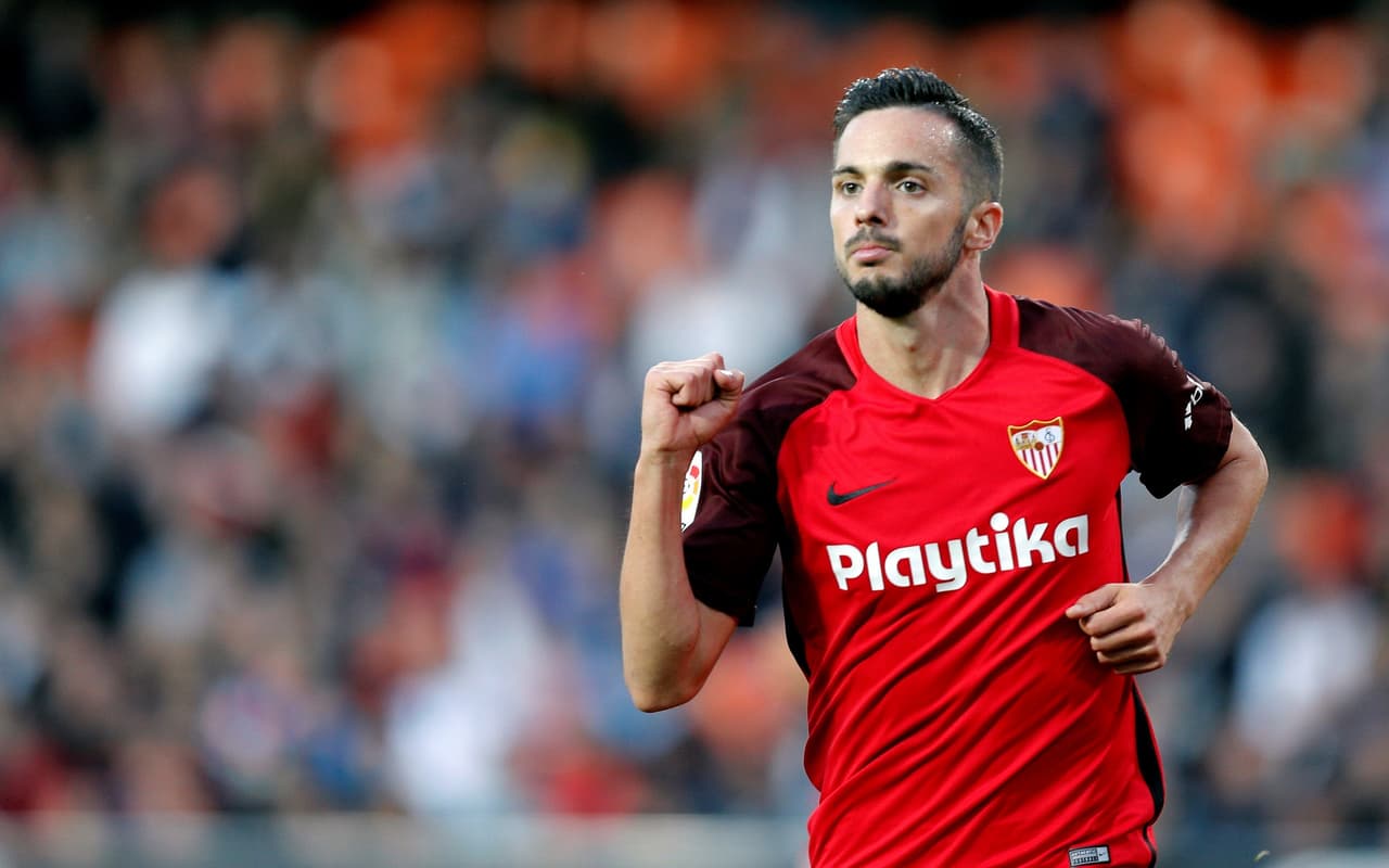 <b>Pablo Sarabia (Sevilla)</b>. El volante sevillista marcó un gol en Mestalla, su quinto de la temporada, y tuvo de cabeza a la defensa del Valencia por largo rato.