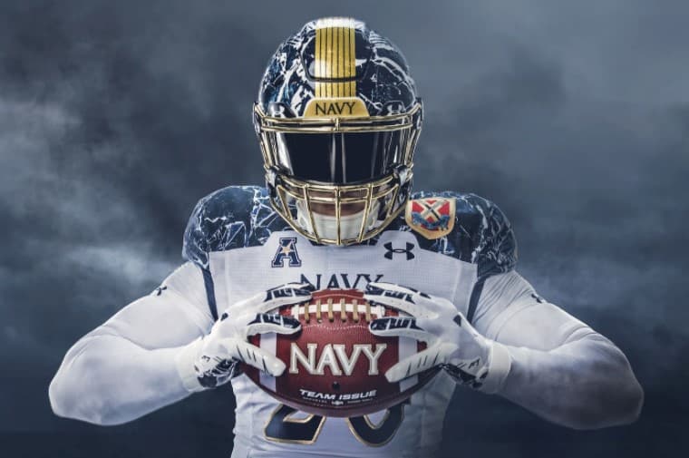 Esta es la espectacular indumentaria que vestirá a los protagonistas del juego Army vs Navy de la NCAA el 12 de diciembre.