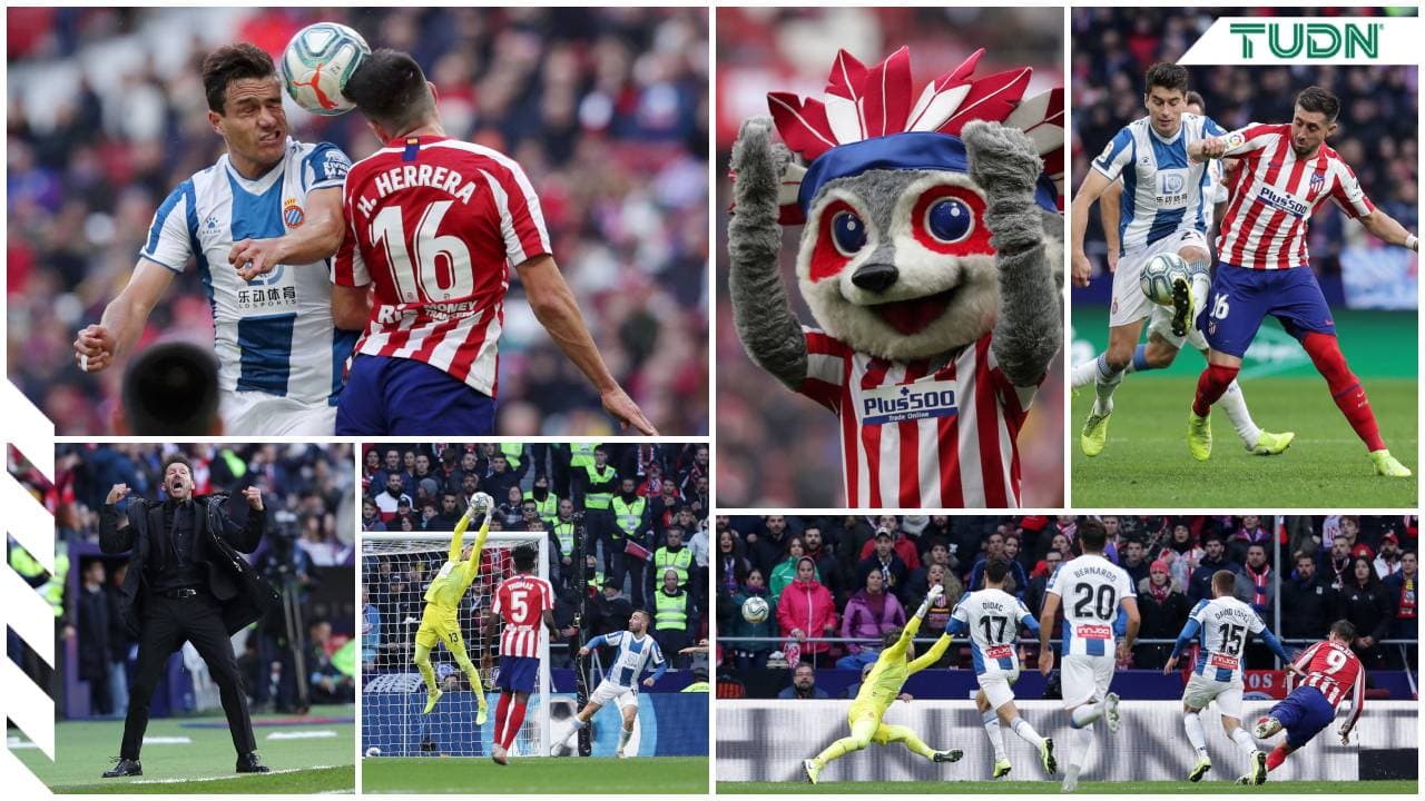 Atlético de Madrid 3-1 al Espanyol, con goles de Correa, Morata y Koke; Darder abrió el marcador. Héctor Herrera jugó los 90 minutos.