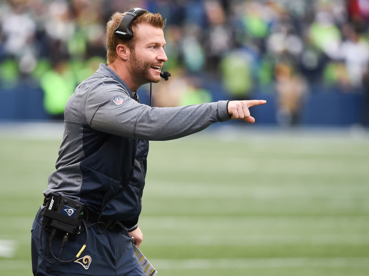 El gran ganador de la jornada fue el entrenador Sean McVay, cuya estrategia con los Rams fue contundente para el triunfo.