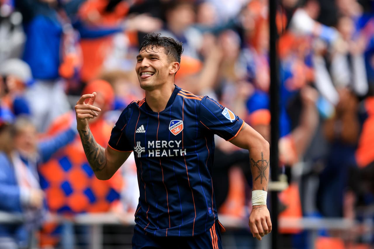 Brando Vázquez encabeza el renacimiento de FC Cincinnati, que el sábado derrotó como local a Inter Miami CF.
<br>