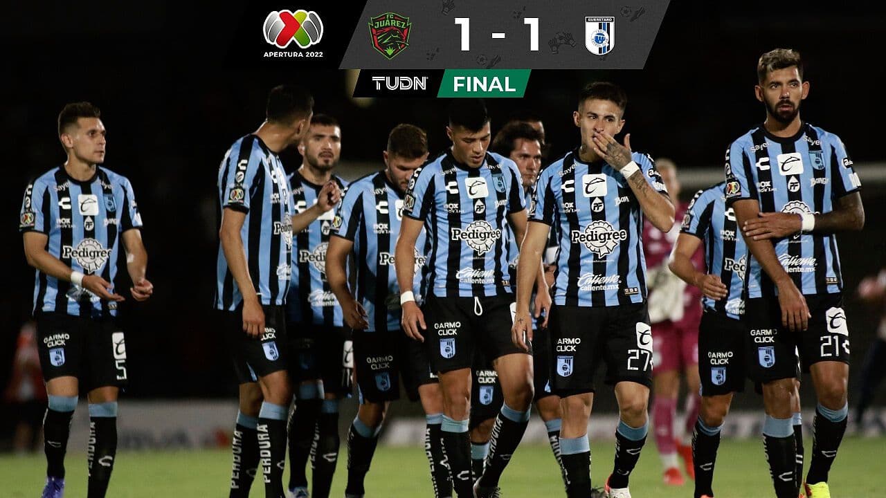 Querétaro llega a 39 partidos al hilo sin ganar como visitante en Liga MX