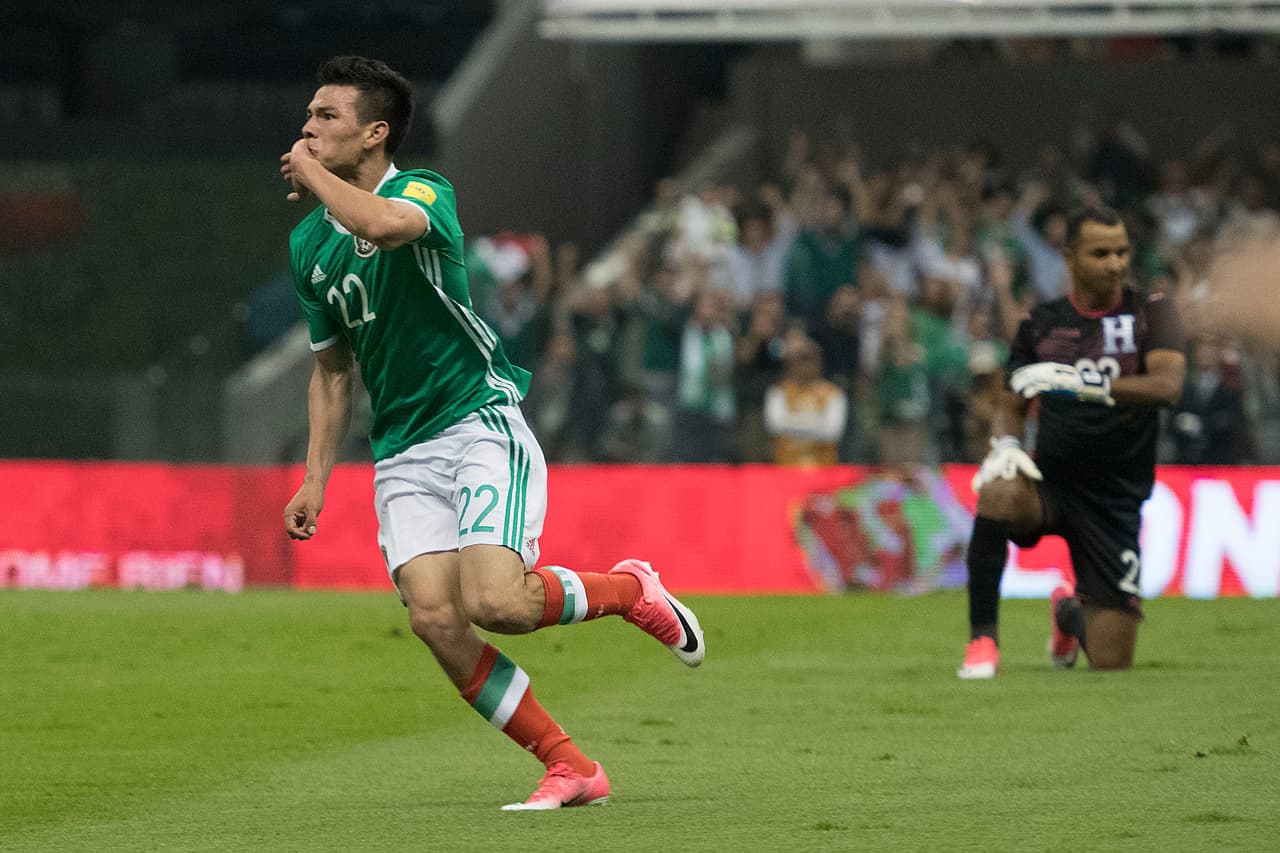 2. Clasificación al Mundial de Rusia 2018. Hirving Lozano aportó cuatro goles en nueve partidos en la eliminatoria de Concacaf.