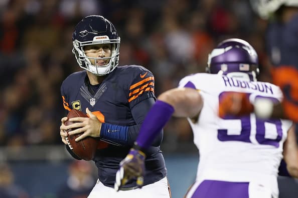 Cutler llegó a los Bears en el 2009 luego de un intercambio con los Broncos de Denver.
