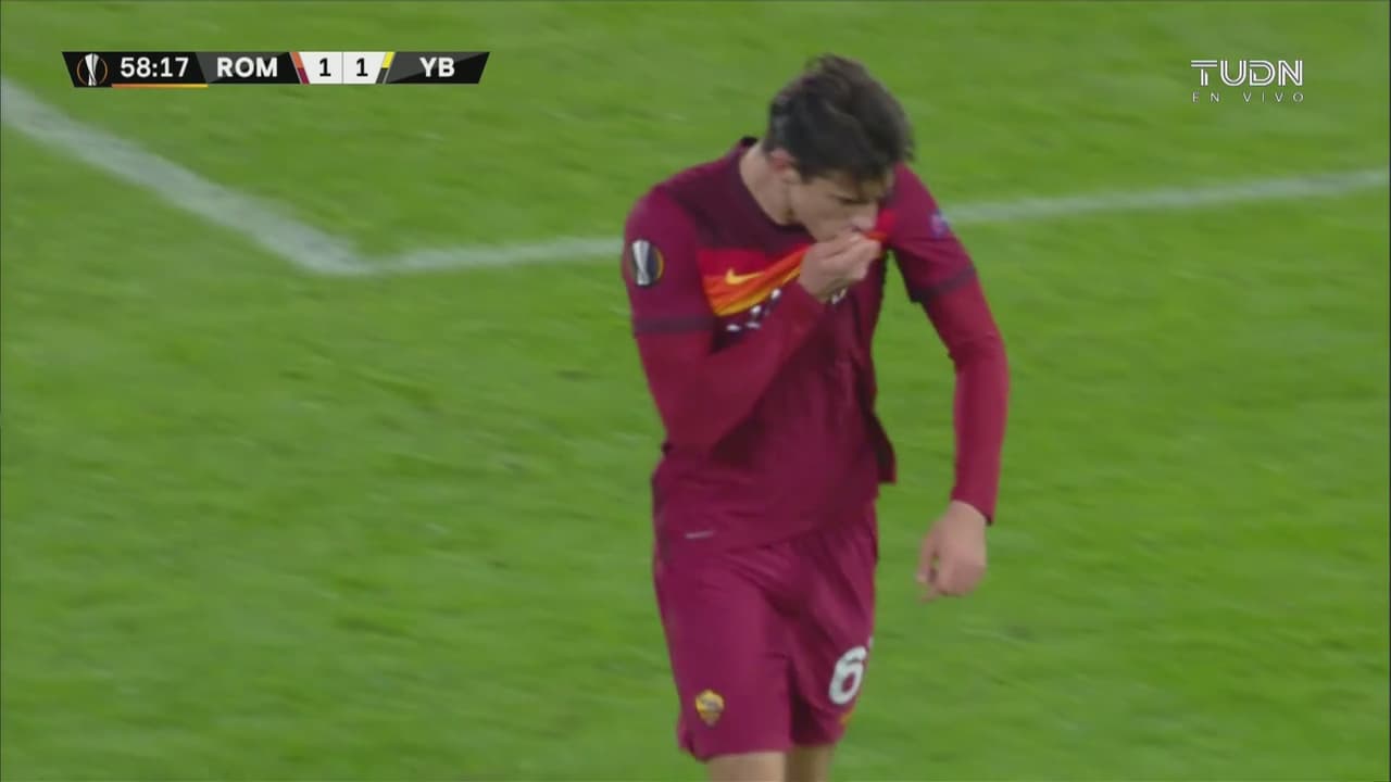 ¡Espectacular! Calafiori saca un zapatazo para el 2-1 de la Roma
