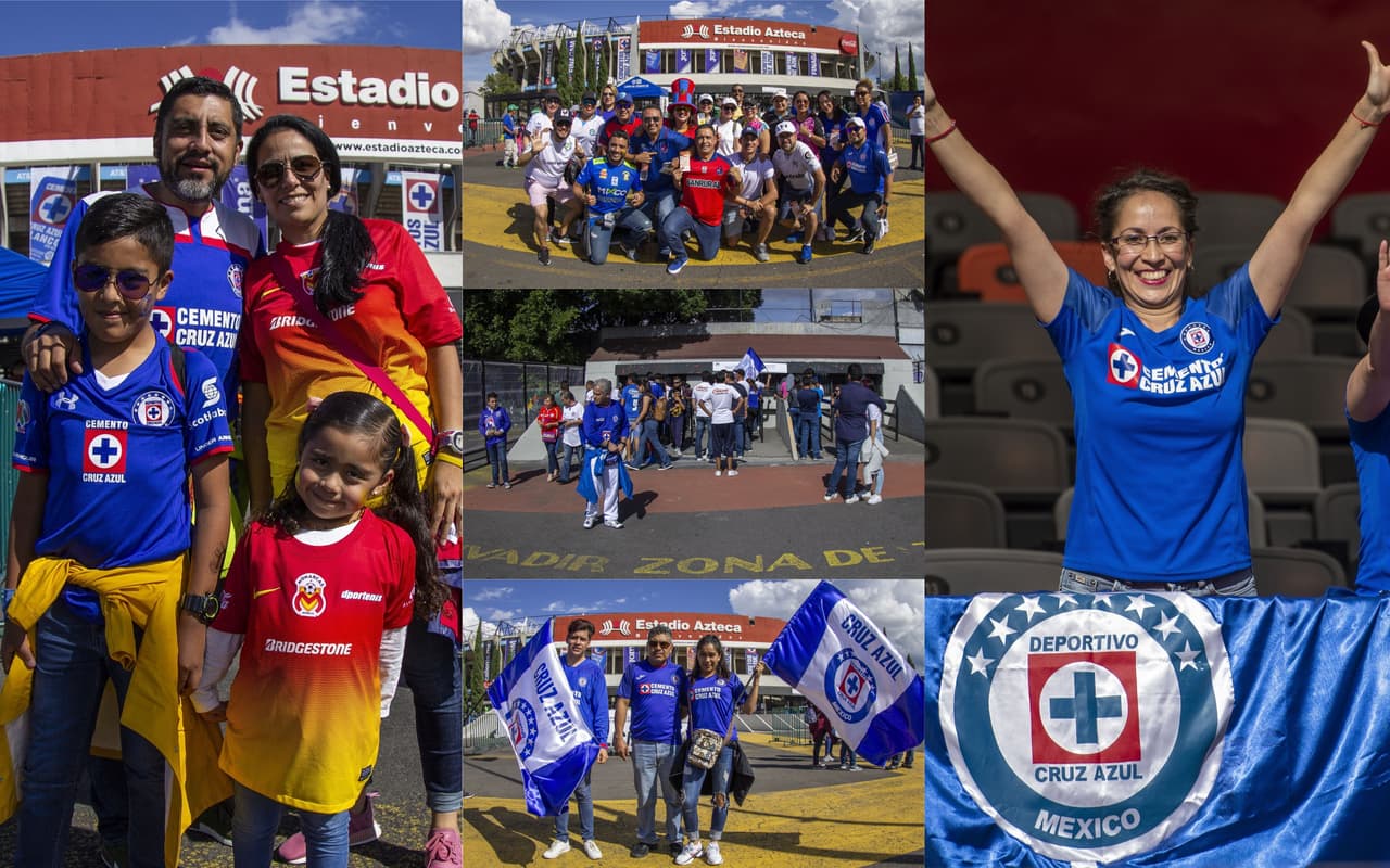Llega la tarde en coapa y el Cruz Azul se prepara en el Azteca para jugar frente al Morelia.