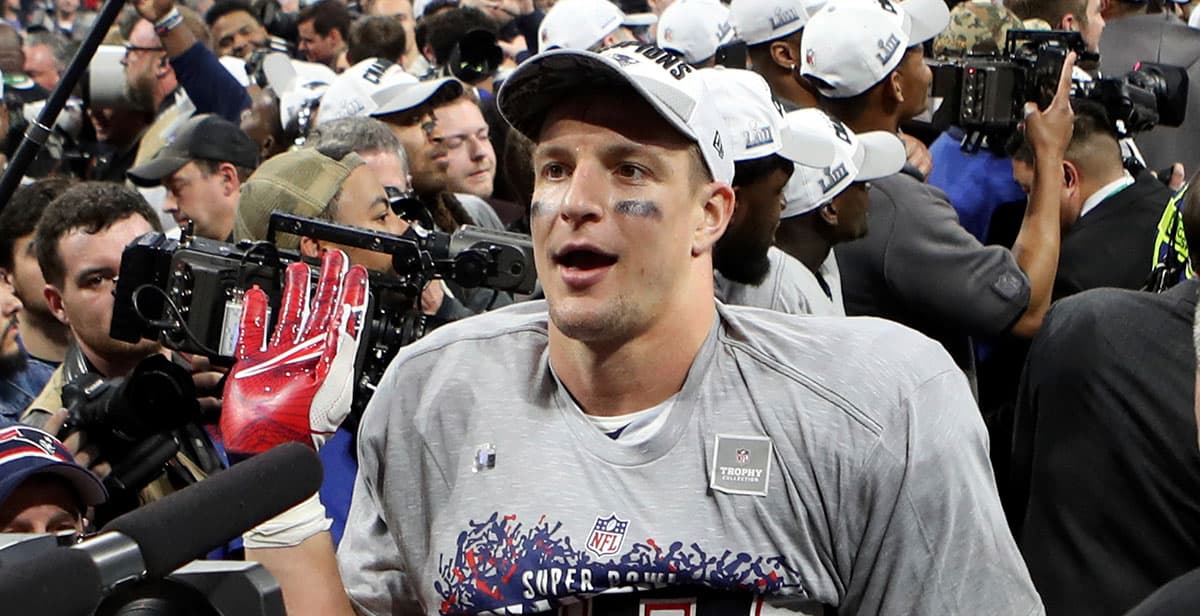 Gronkowski tuvo libro de jugadas de los Bucs "hace semanas"