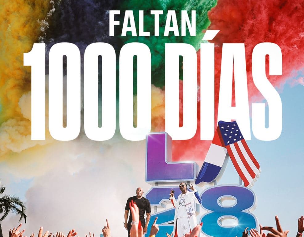 ¡Estamos a 1000 días del inicio de los Juegos Olímpicos Los Ángeles 2028!