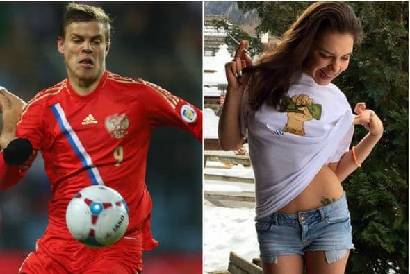 Actriz del cine para adultos ofrece sexo a futbolista a cambio de goles