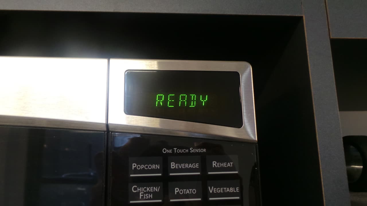 Cuando esté listo. Prepárate para degustar el olor más delicioso de tu vida.