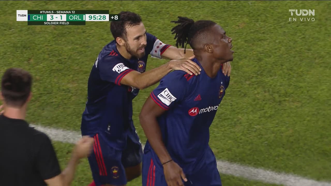 ¡Liquidaron! Nnamdi pone el último clavo en el ataúd de Orlando, 3-1