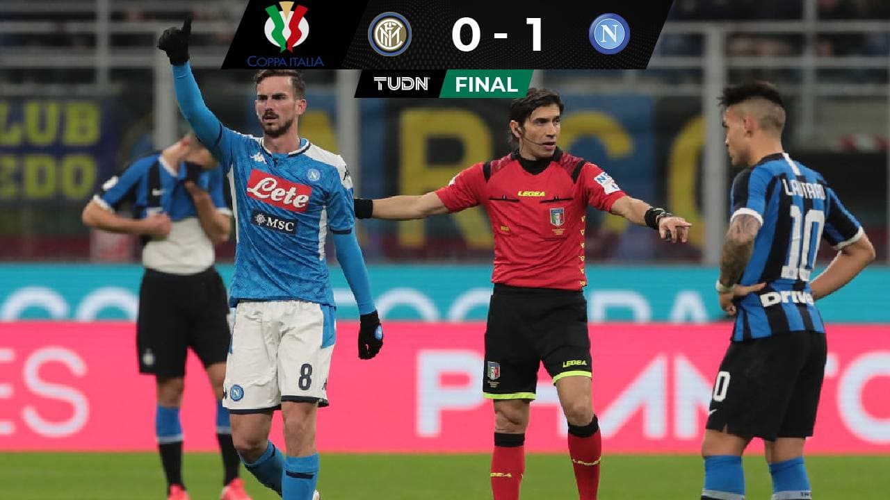 Sin el Chucky, el Napoli venció al Inter fuera de casa