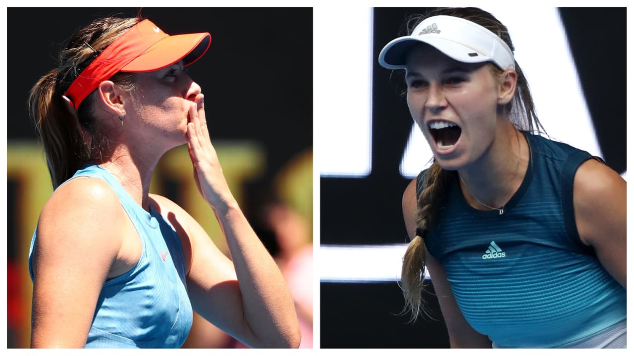 Sharapova será rival de Wozniacki en el Abierto de Australia