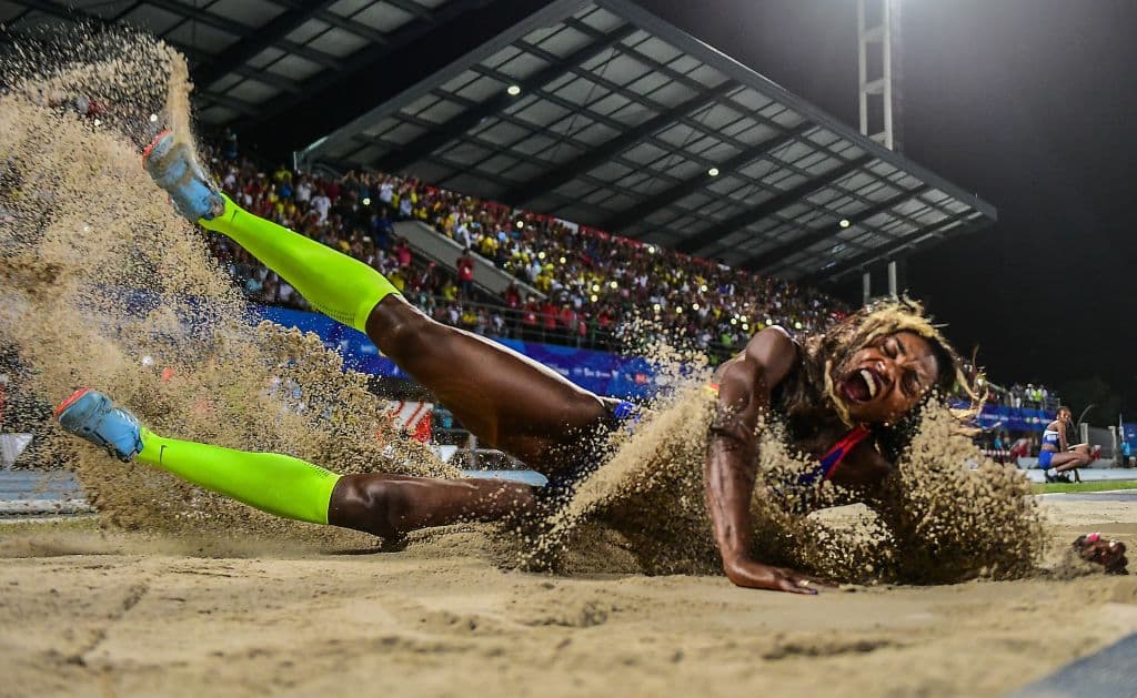 Con su salto de hoy, Ibargüen quedó a cuatro centímetros de su mejor marca personal.