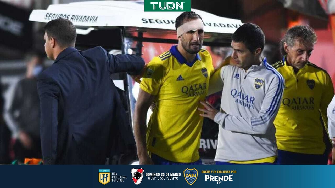 Carlos Izquierdoz, prácticamente descartado para jugar frente a River