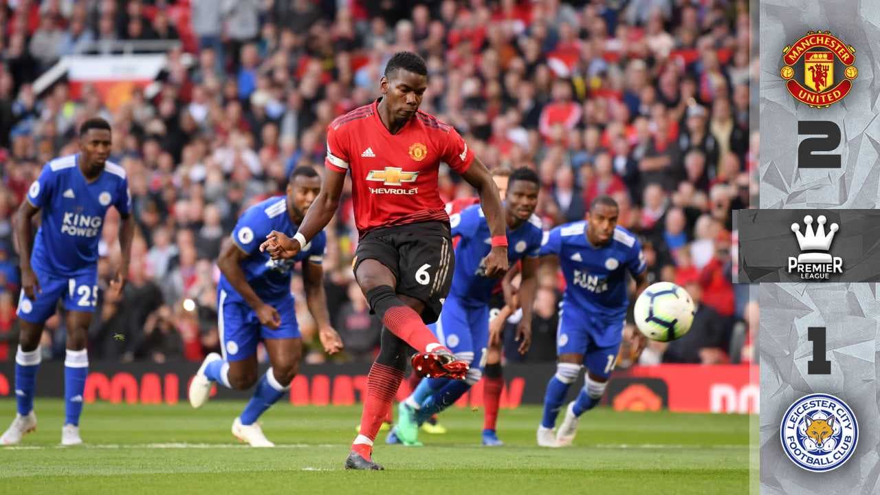 ¡Sin teatro y sí con mucho sueño! Manchester United sufre para derrotar al Leicester