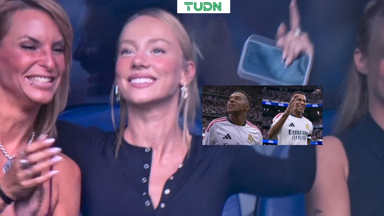 El viral festejo de Ester Expósito al gol de Mbappé ante Málaga
